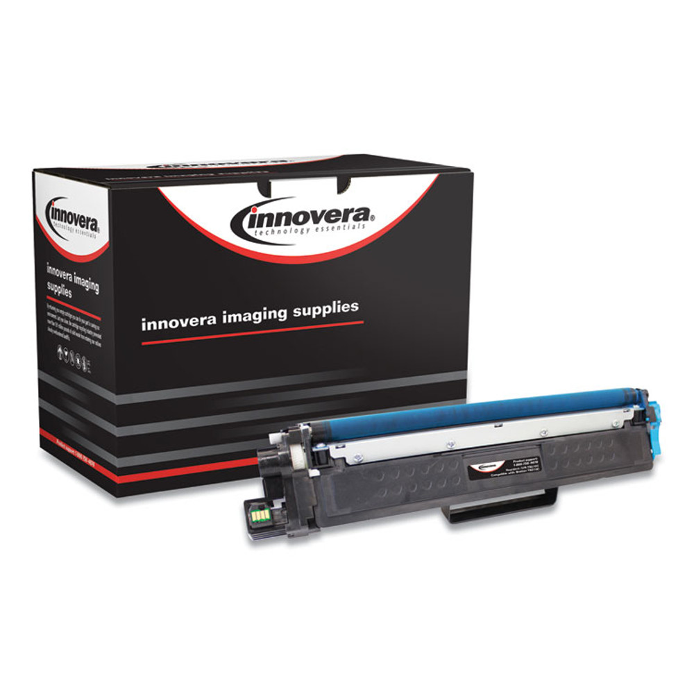 INNOVERA TN223C Remanufactured Cyan Toner, Replacement for TN223C, 1,300 Page-Yield
