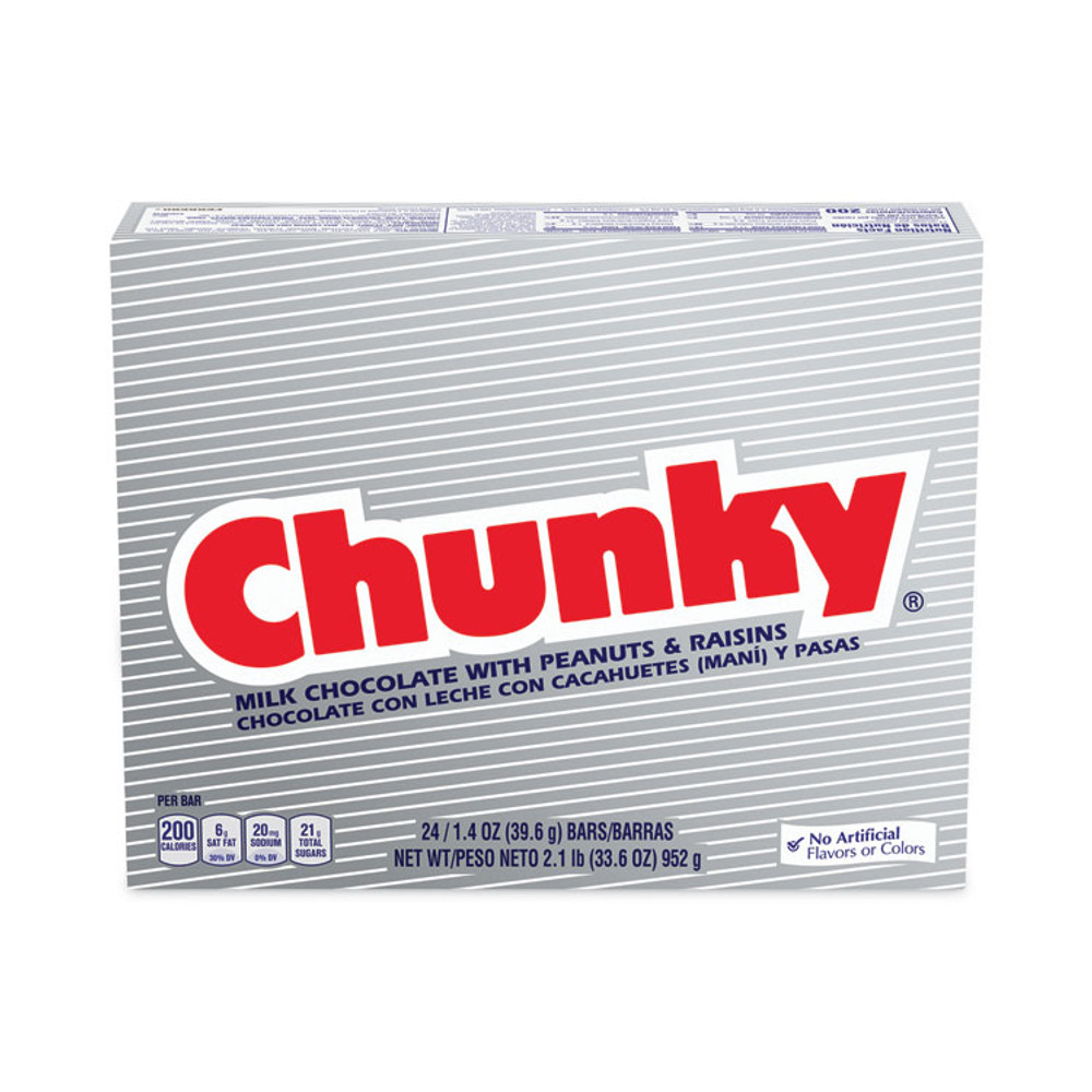 NESTLE Nestlé® 20900162 Chunky Bar, Individually Wrapped, 1.4 oz, 24/Carton