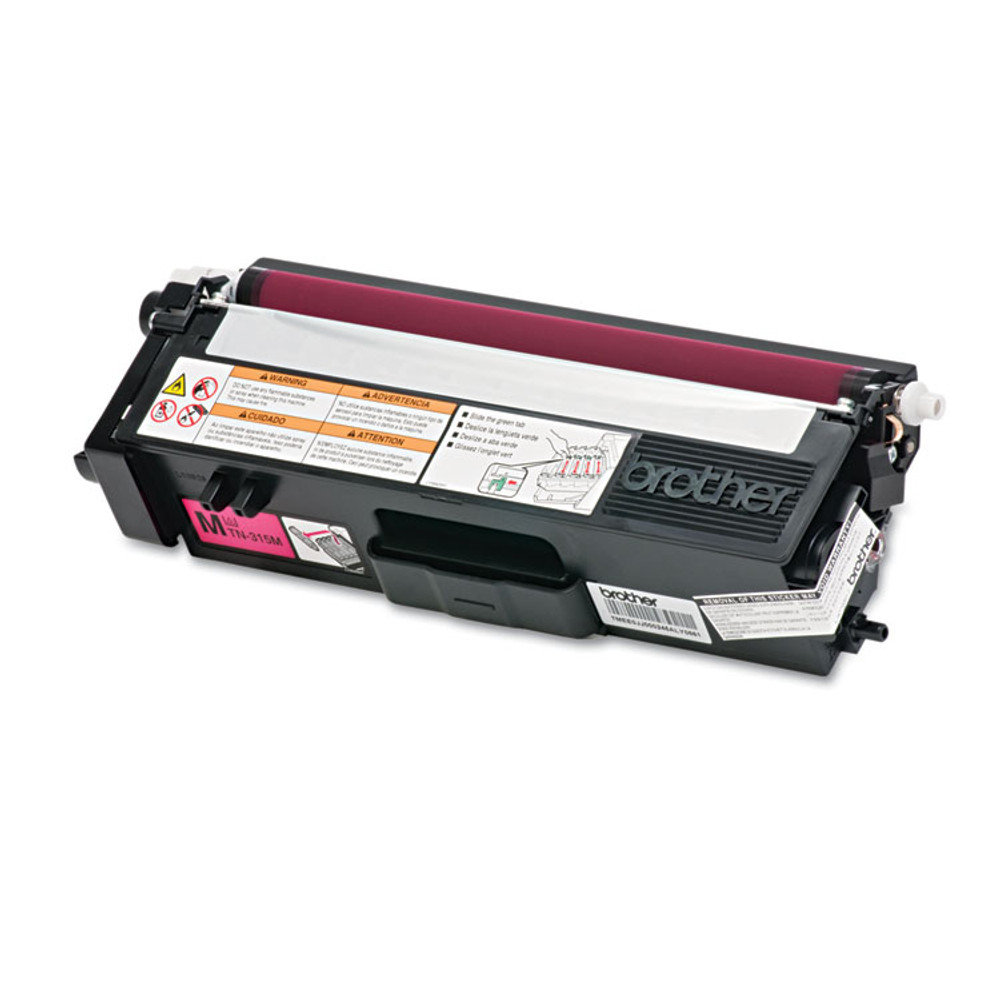 BROTHER INTL. CORP. TN315M TN315M High-Yield Toner, 3,500 Page-Yield, Magenta