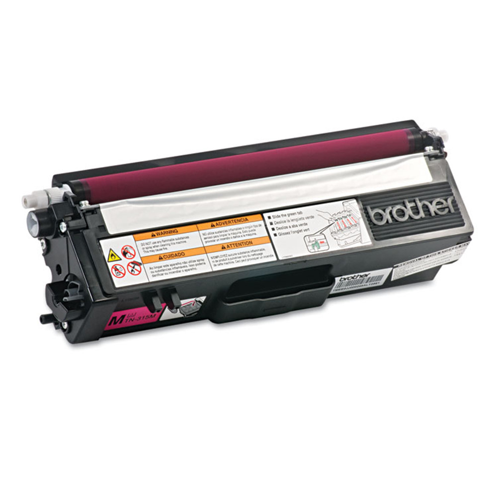 BROTHER INTL. CORP. TN315M TN315M High-Yield Toner, 3,500 Page-Yield, Magenta