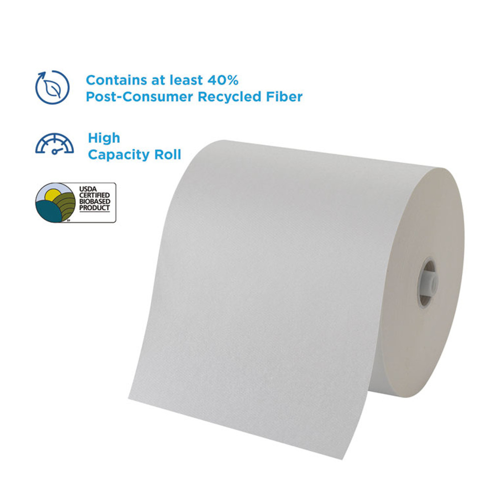 GEORGIA PACIFIC Professional 26490 Pacific Blue Ultra Paper Towels, 1-Ply, 7.87" x 1,150 ft, White, 6 Rolls/Carton