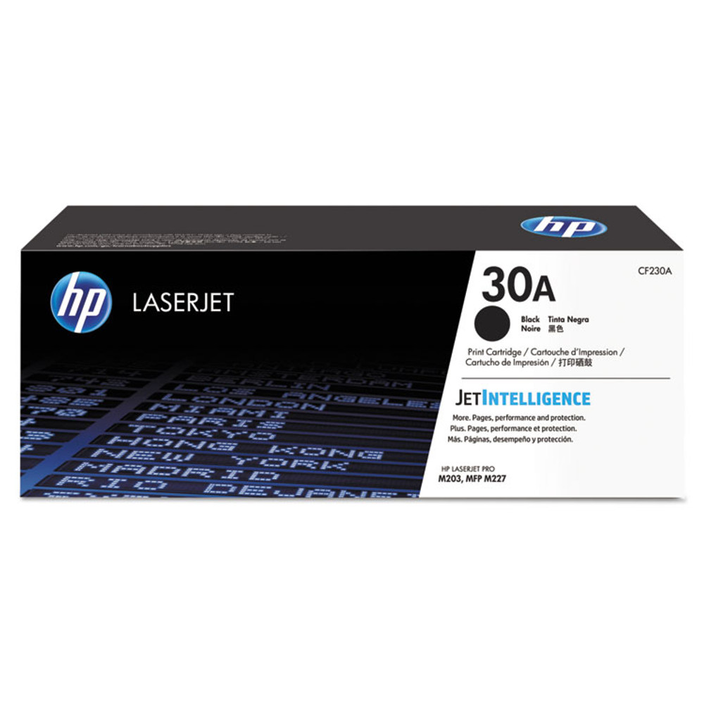HP INC CF230A HP 30A, (CF230A) Black Original LaserJet Toner Cartridge