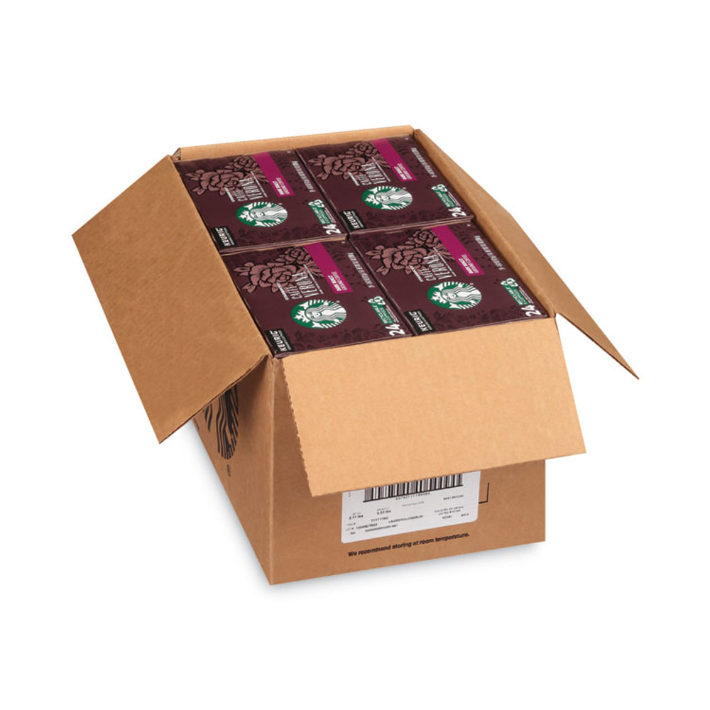 STARBUCKS COFFEE COMPANY 011111160CT Caffe Verona Coffee K-Cups Pack, 24/Box, 4 Boxes/Carton