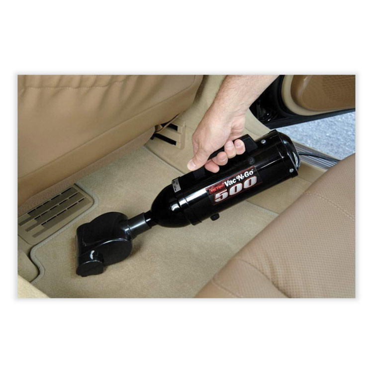 METROVAC 105105374 Vac 'n Blo 500 Vacuum/Blower with Pet Turbo Brush, Black