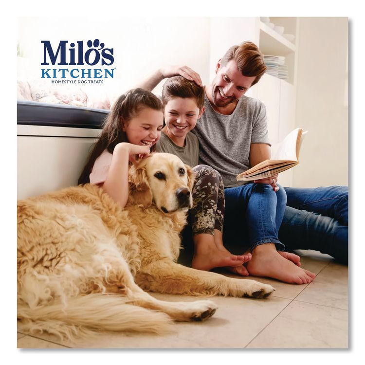 BIG HEART PET Milo's Kitchen® 52775CS Homestyle Dog Treats, Beef Sausage Slices with Rice, 10 oz Pouch, 5 Pouches/Carton