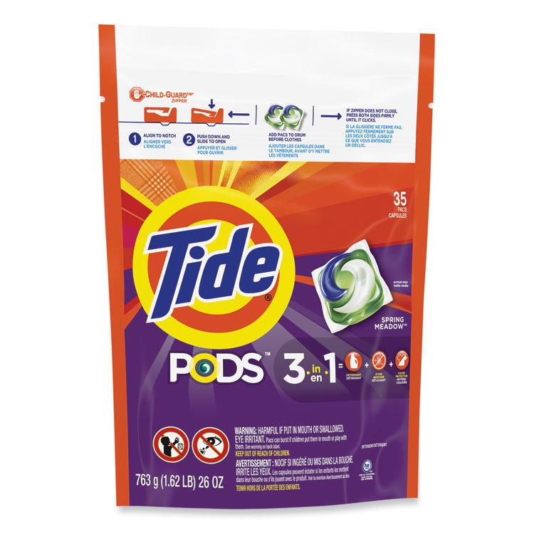 PROCTER & GAMBLE Tide® 12777 Better Together Laundry Care Bundle, (2) Bags Tide Pods, (2) Boxes Bounce Dryer Sheets, (1) Bottle Downy Unstopables