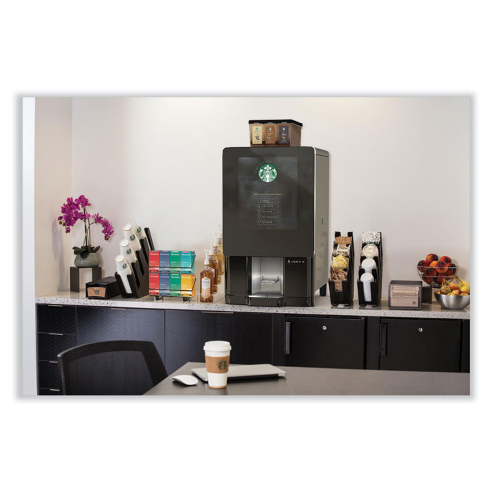 STARBUCKS COFFEE COMPANY 12540222CT Whole Bean Coffee, Decaffeinated, Pike Place, 1 lb, Bag, 6/Carton