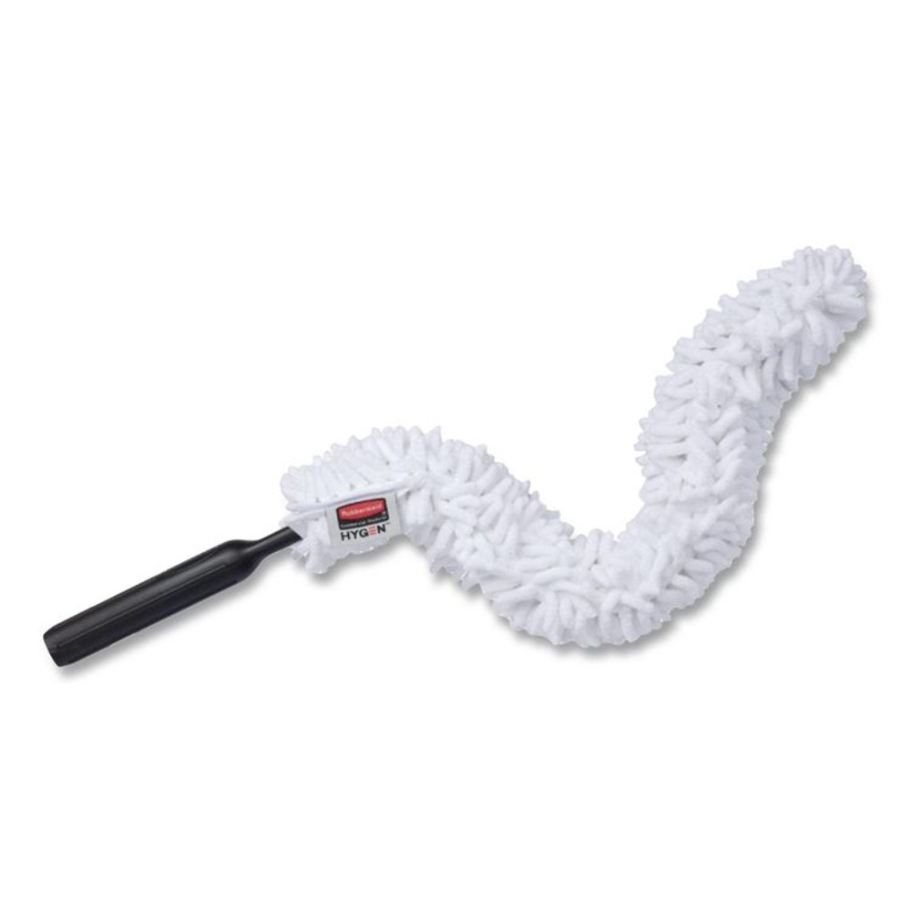 RUBBERMAID COMMERCIAL PROD. HYGEN™ Q853 WHI HYGEN Quick-Connect Microfiber Dusting Wand Sleeve, White, 6/Carton