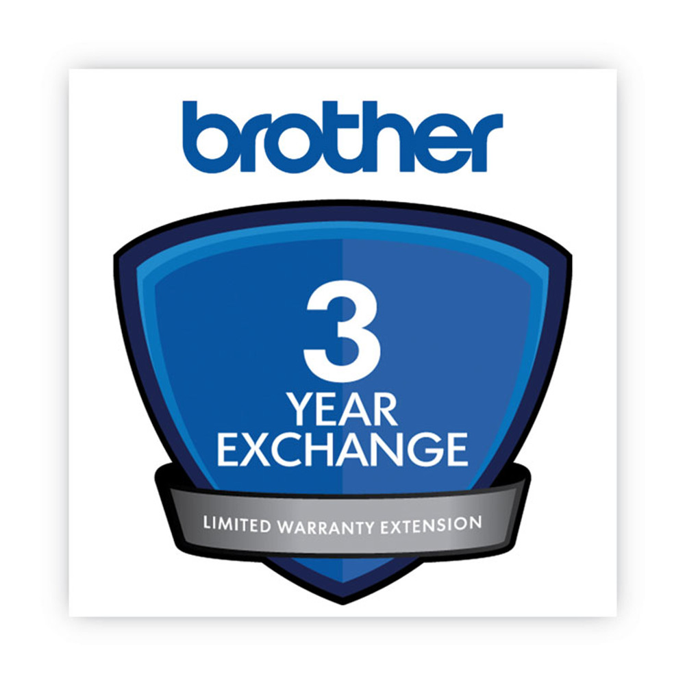 BROTHER INTL. CORP. E1393EPSP 3-Year Exchange Warranty Extension for Select HL/MFC/PPF Series