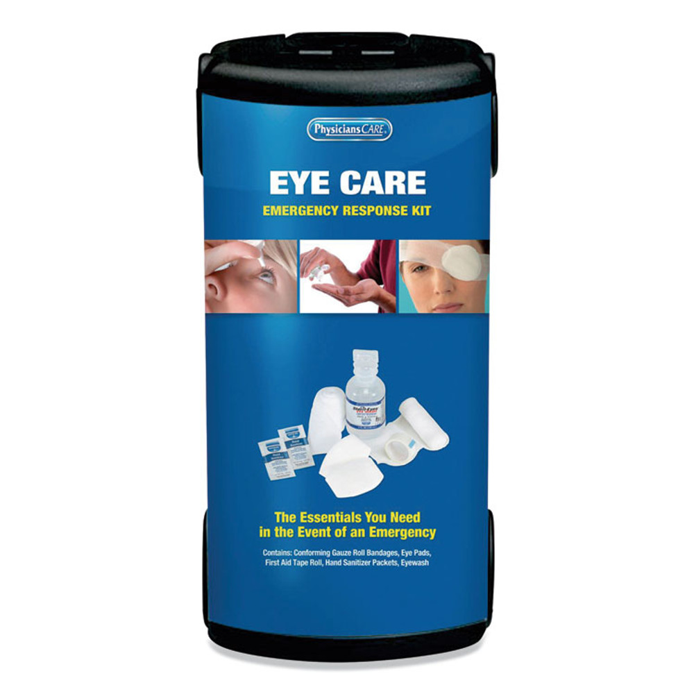 FIRST AID ONLY, INC. PhysiciansCare® by 90142 First Responder Eye Care First Aid Kit, Plastic Case
