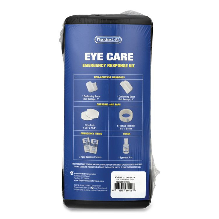 FIRST AID ONLY, INC. PhysiciansCare® by 90142 First Responder Eye Care First Aid Kit, Plastic Case