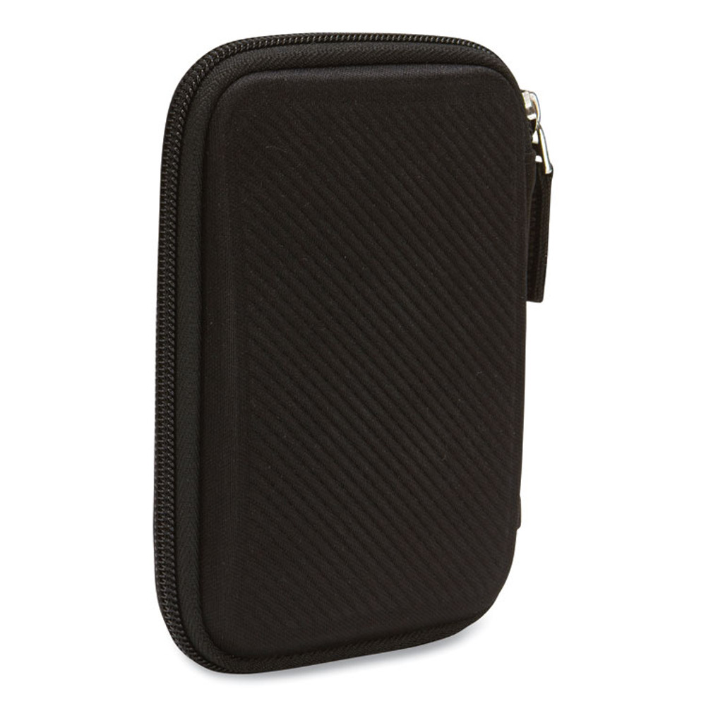CASELOGIC 3201314 Portable Hard Drive Case, Molded EVA, Black