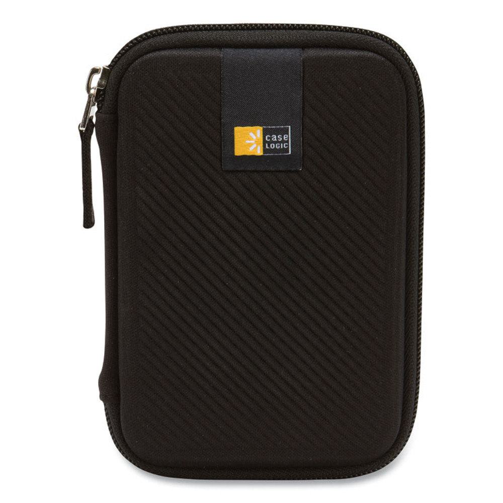 CASELOGIC 3201314 Portable Hard Drive Case, Molded EVA, Black