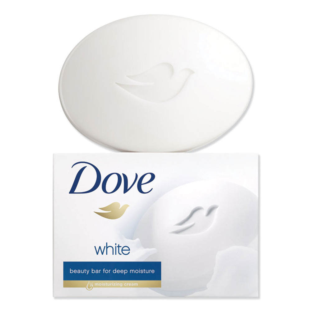 UNILEVER Dove® 04090CT White Beauty Bar, Light Scent, 3.17 oz, 12/Carton