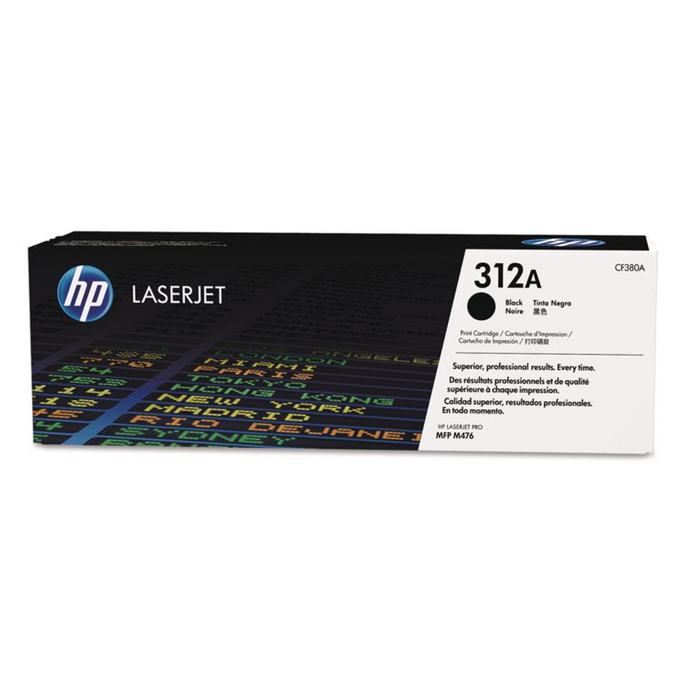 HP INC CF380A HP 312A, (CF380A) Black Original LaserJet Toner Cartridge
