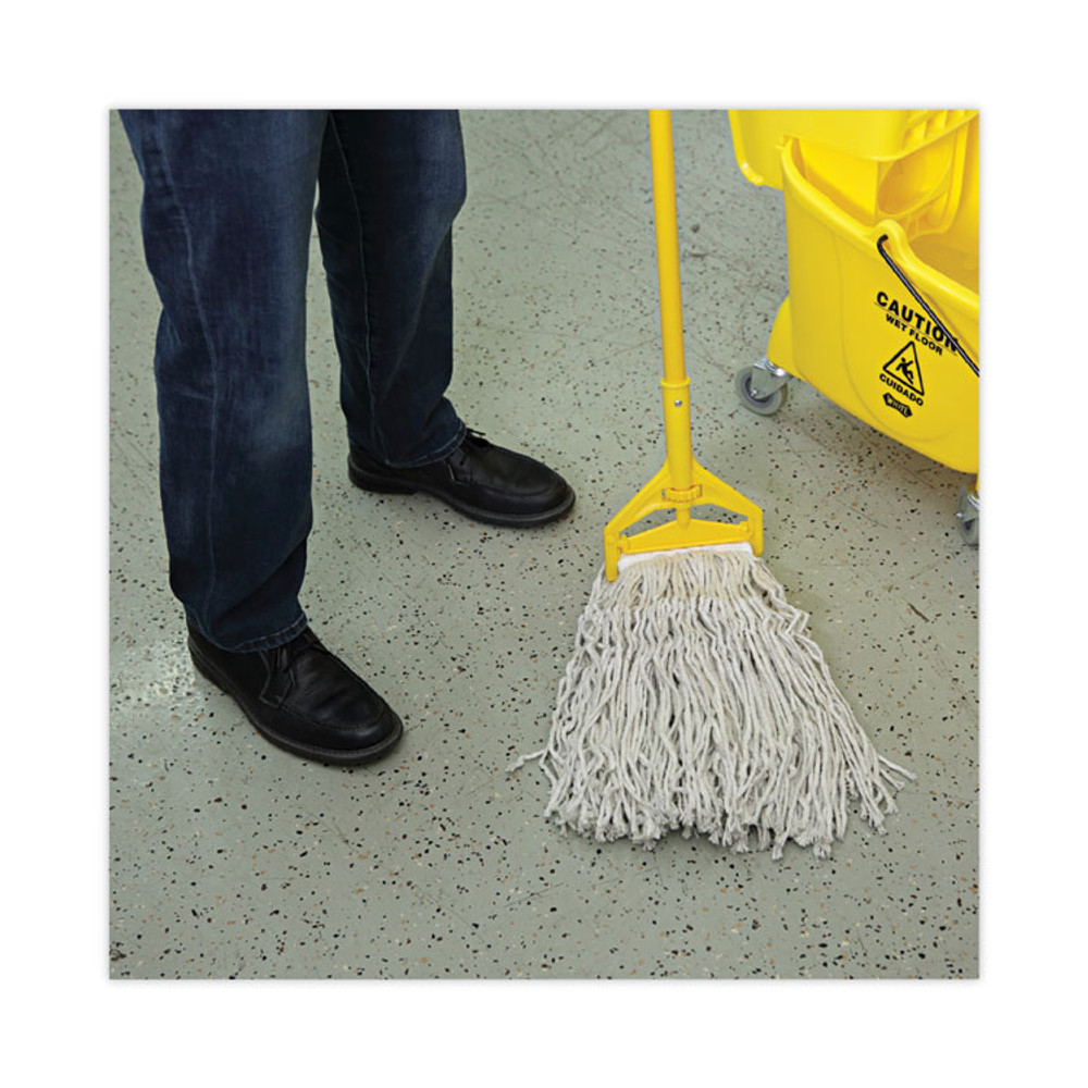 BOARDWALK CM02032S Cotton Mop Head, Cut-End, #32, White, 12/Carton