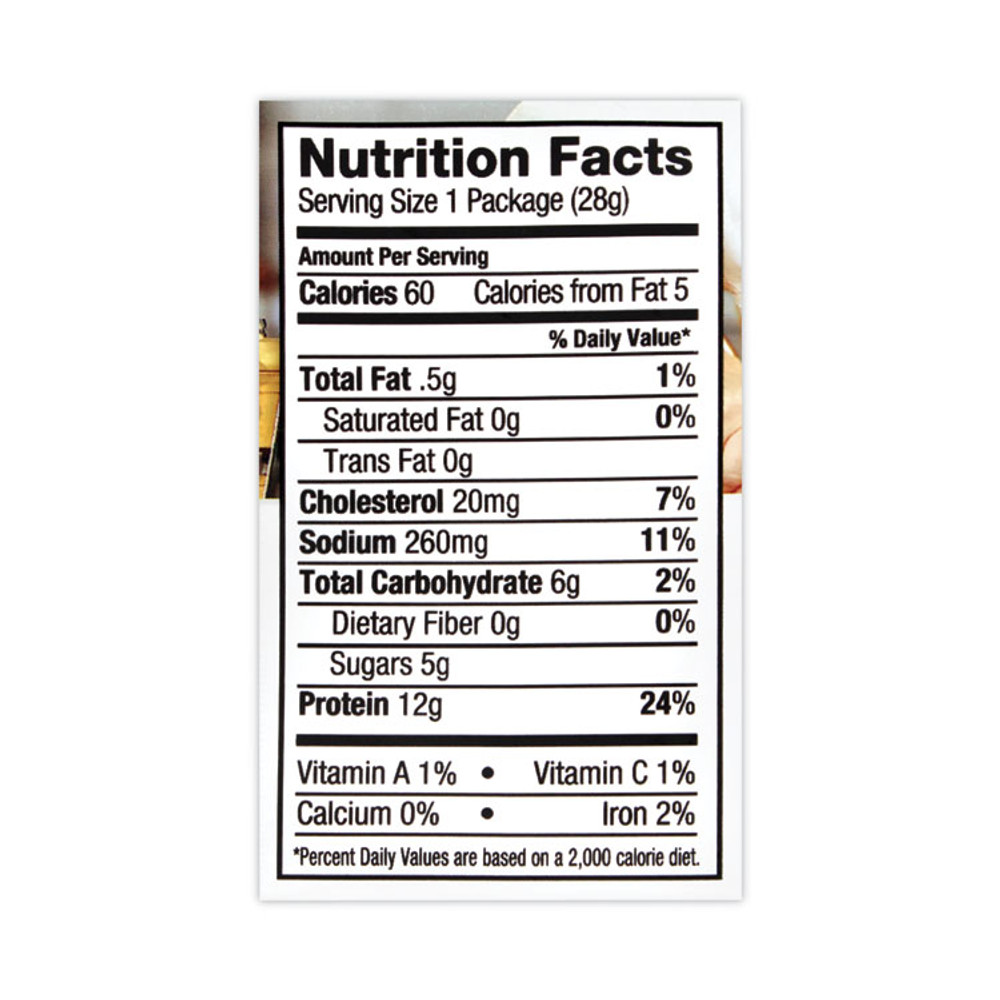 THINK JERKY, LLC 22000983 Sriracha Honey Turkey Jerky, 1 oz Pouch, 12/Pack