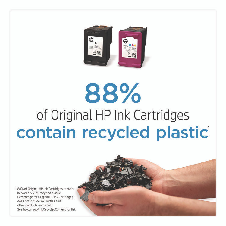 HP INC F6U61AN HP 63, (F6U61AN) Tri-Color Original Ink Cartridge
