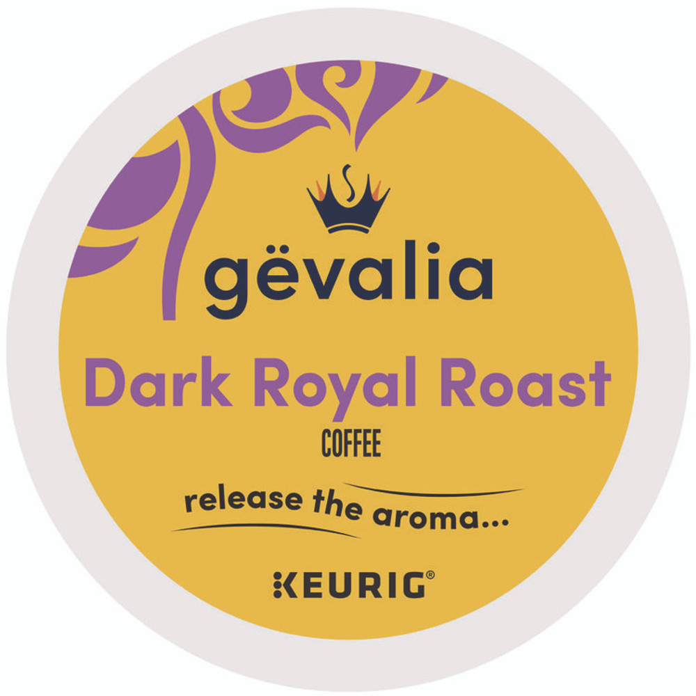 KEURIG DR PEPPER Gevalia® 5470 Kaffee Dark Royal Roast K-Cups, 24/Box
