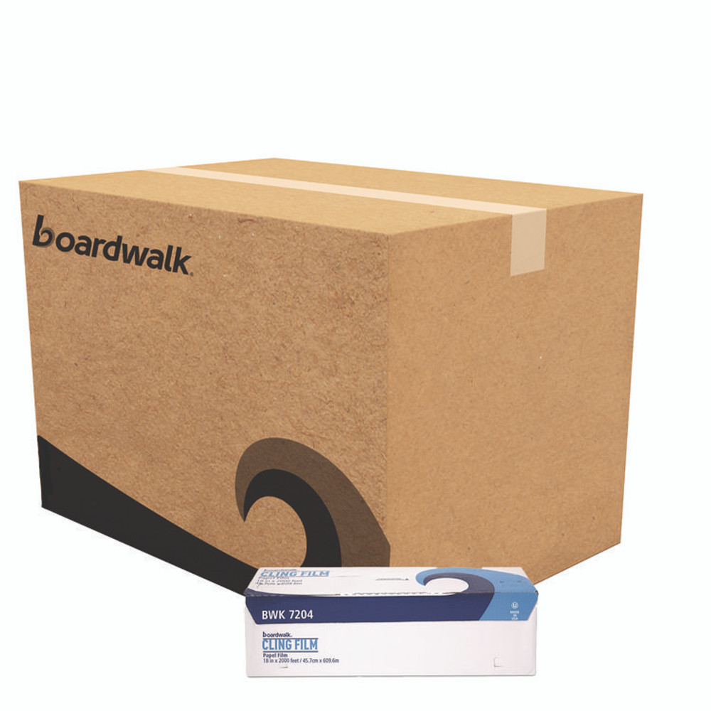 BOARDWALK 7204 Foodservice Film, Standard, 18" x 2,000 ft