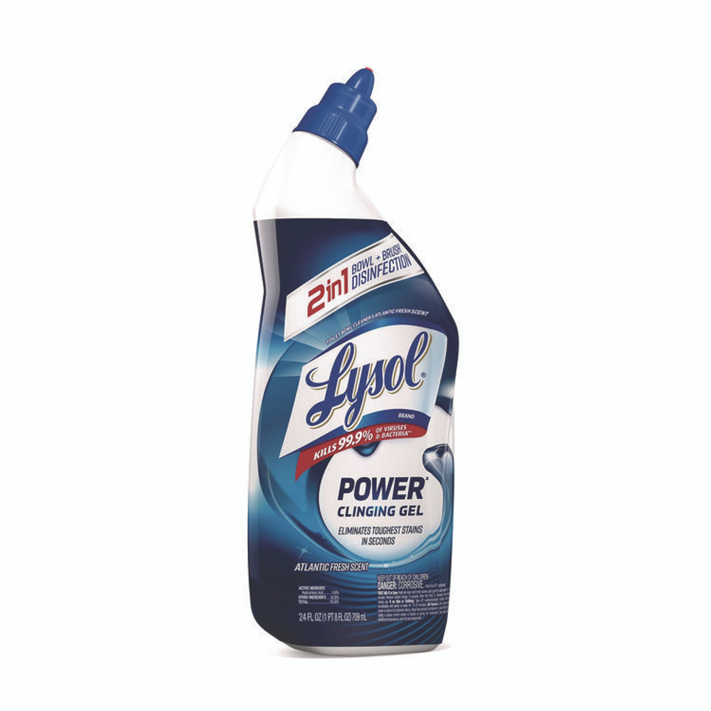 RECKITT BENCKISER LYSOL® Brand 98012EA Disinfectant Toilet Bowl Cleaner, Atlantic Fresh, 24 oz Bottle