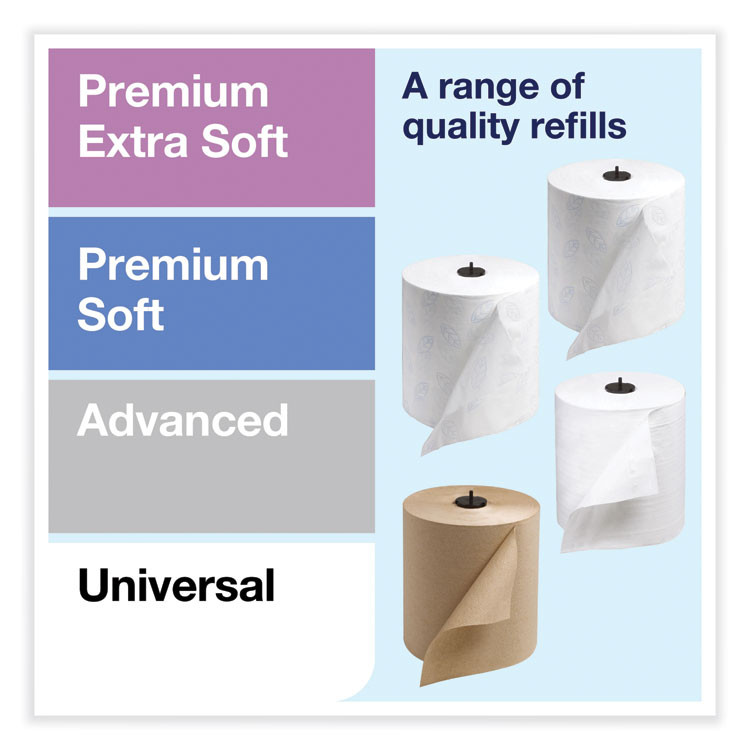 SCA TISSUE Tork® 5510202 Elevation Matic Hand Towel Roll Dispenser, 13.2 x 8.1 x 14.65, White