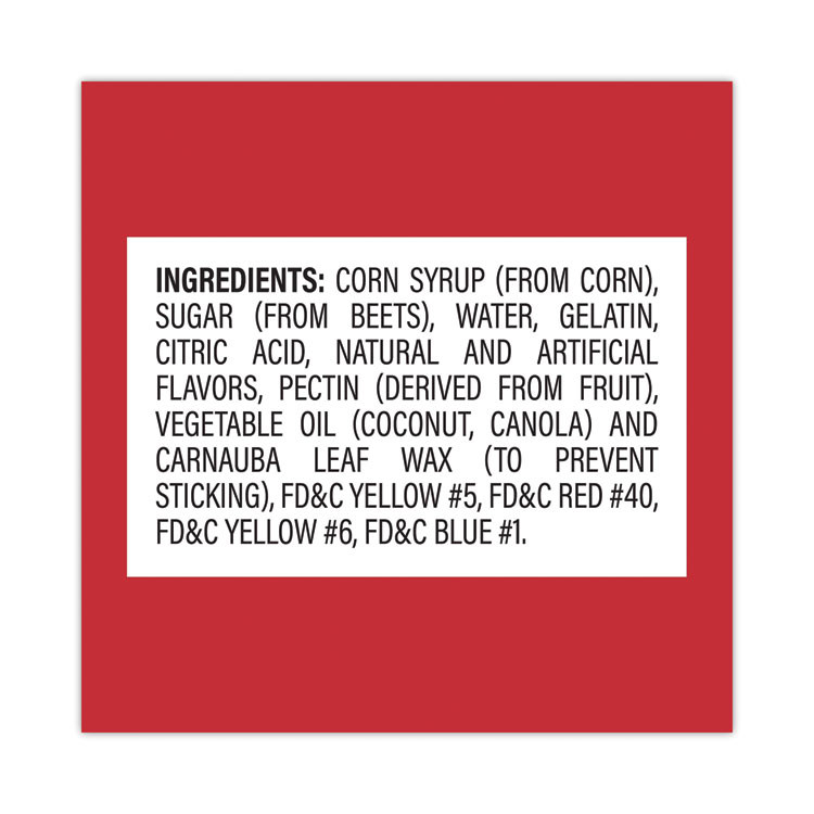 ALBANESE CANDY COMPANY World’s Best 20600001 Gummi Bears, 5 lb Pouch, Assorted