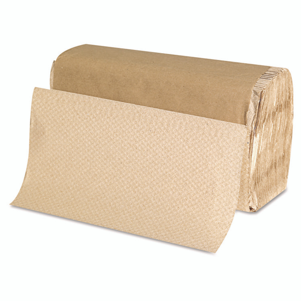 GEN 1507 Singlefold Paper Towels, 9 x 9.45, Natural, 250/Pack, 16 Packs/Carton