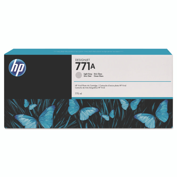 HP INC B6Y22A HP 771, (B6Y22A) Light Gray Original Ink Cartridge