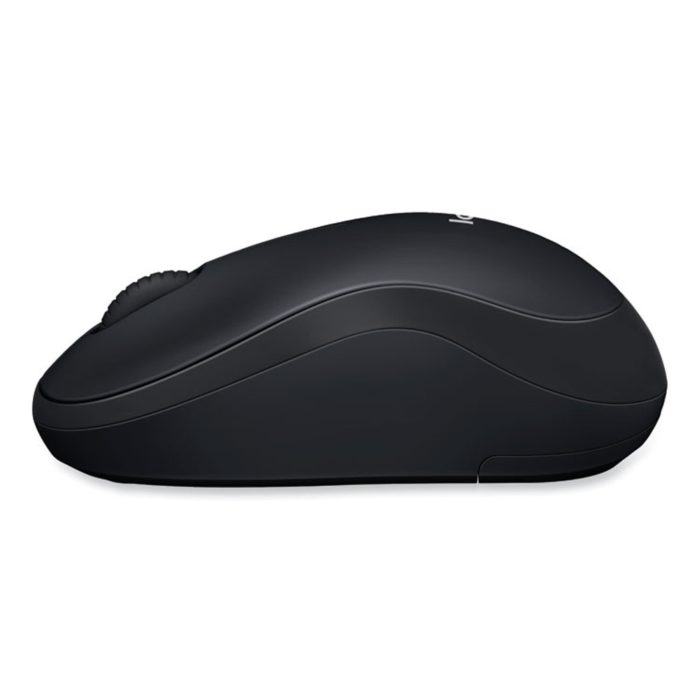 LOGITECH, INC. 910002225 M185 Wireless Mouse, 2.4 GHz Frequency/30 ft Wireless Range, Left/Right Hand Use, Black