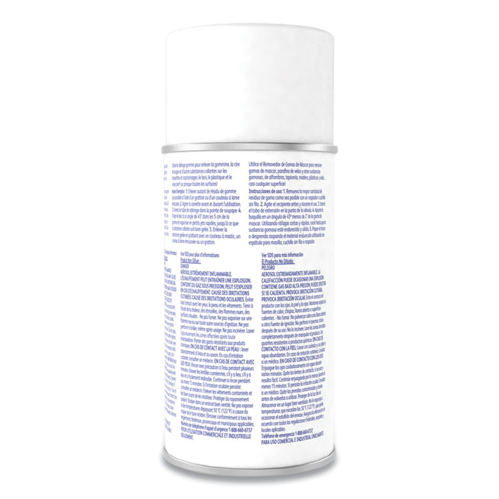 DIVERSEY 95628817CT Gum Remover, 6.5 oz Aerosol Spray Can, 12/Carton
