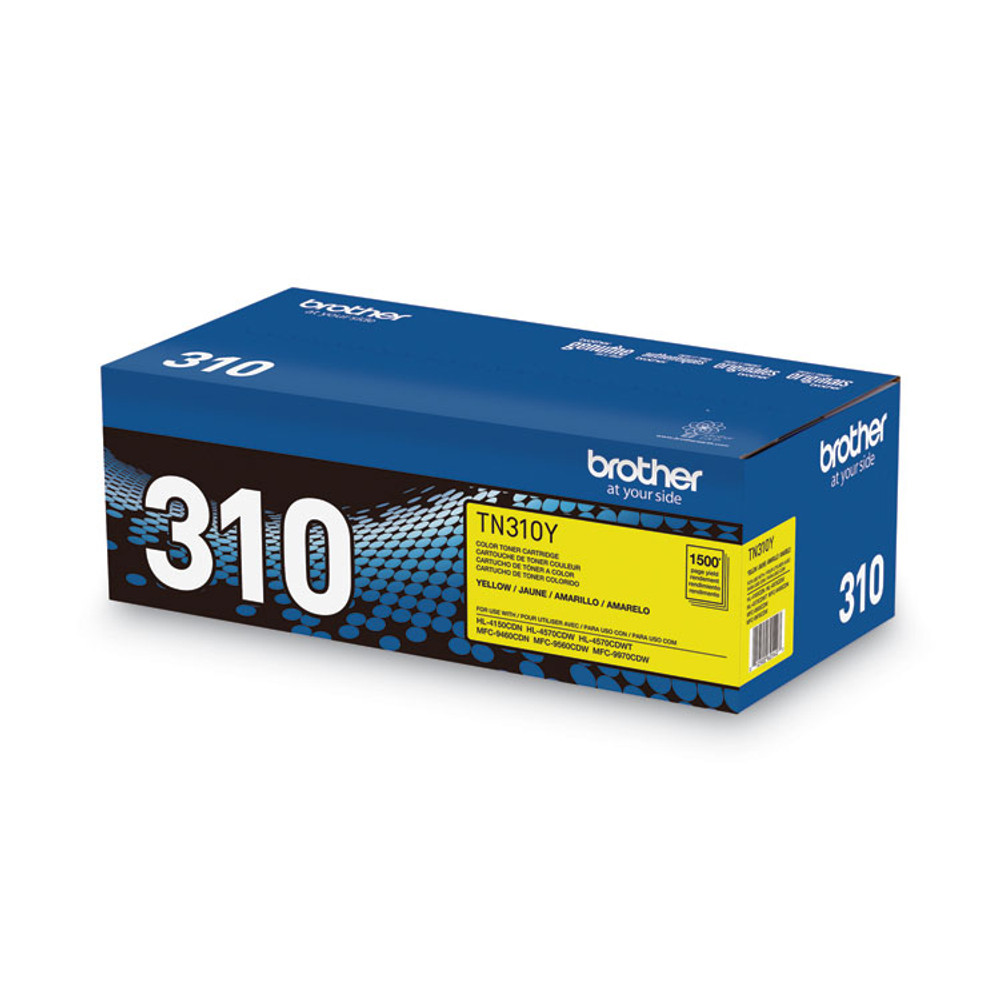 BROTHER INTL. CORP. TN310Y TN310Y Toner, 1,500 Page-Yield, Yellow