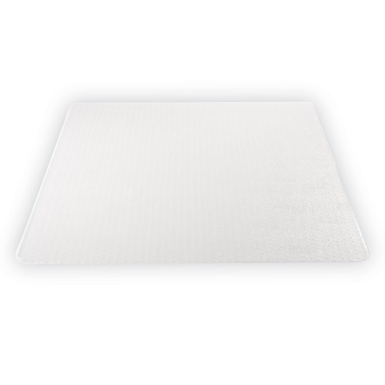 DEFLECTO CORPORATION CM13142 DuraMat Moderate Use Chair Mat for Low Pile Carpeted Floors, Rectangular, Beveled Edges, 36" x 48", Clear, Ships Flat