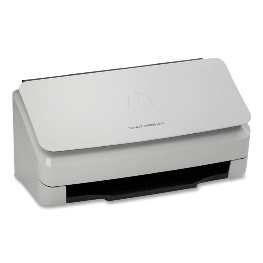 HP INC 6FW08A ScanJet Pro N4000 snw1 Sheet-Feed Scanner, 600 dpi Optical Resolution, 50-Sheet Duplex Auto Document Feeder