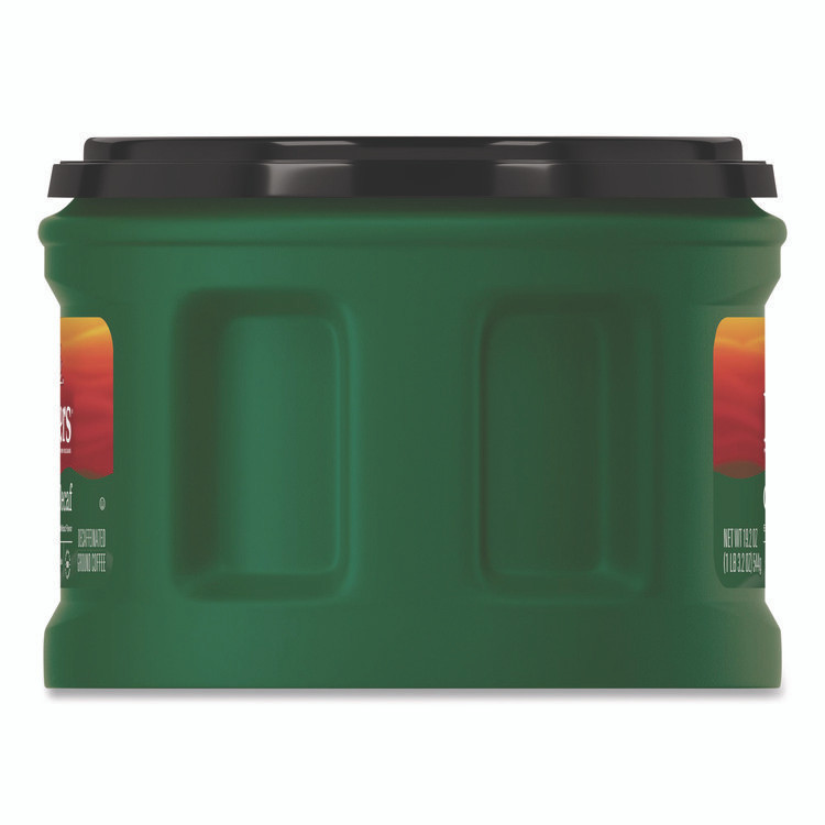 KEURIG DR PEPPER Folgers® 00374CT Classic Decaf Ground Coffee, Classic Roast Decaffeinated, 19.2 oz, Can, 6/Carton