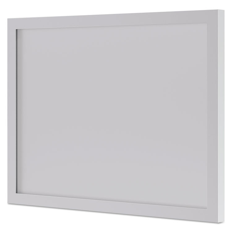 HON COMPANY BLBF72MODG BL Series Frosted Glass Modesty Panel, 39.5w x 0.13d x 27.25h, Silver/Frosted