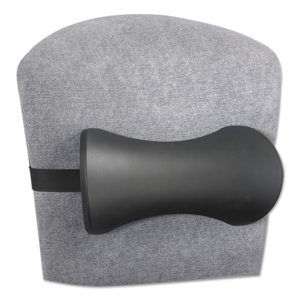 SAFCO PRODUCTS 7154BL Lumbar Support Memory Foam Backrest, 14.5 x 3.75 x 6.75, Black