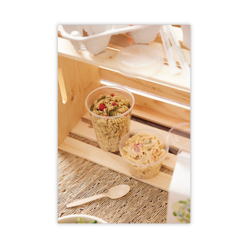 PACTIV EVERGREEN CORPORATION YPSMSTEC EarthChoice PSM Cutlery, Heavyweight Spoon, Plastic, Tan, 1,000/Carton