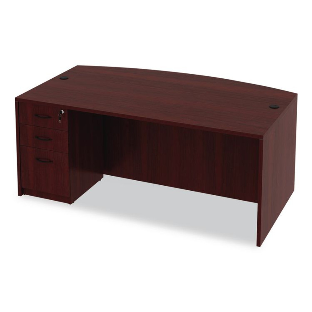 ALERA VA53-2822MY Alera Valencia Series Full Pedestal File, Left/Right, 3-Drawers: Box/Box/File, Legal/Letter, Mahogany, 15.63" x 20.5" x 28.5"