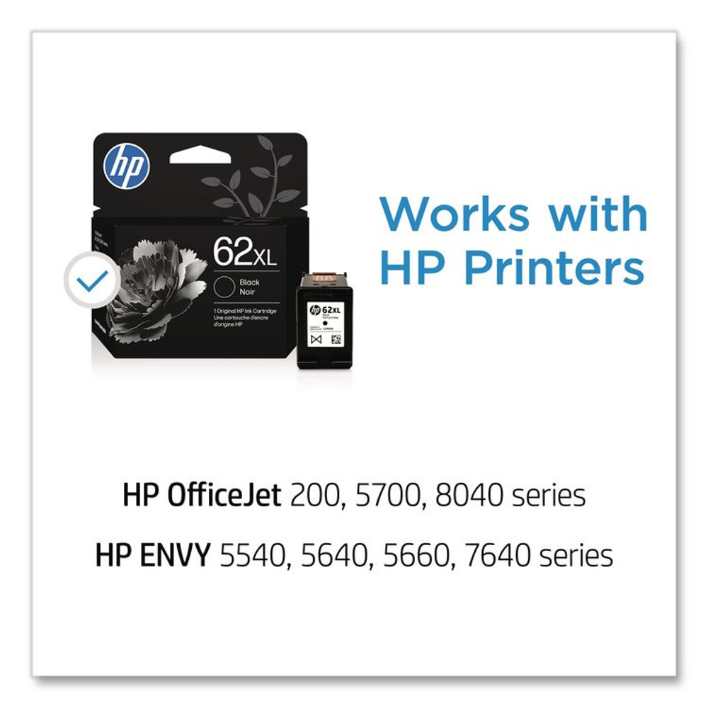 HP INC C2P05AN HP 62XL, (C2P05AN) High-Yield Black Original Ink Cartridge