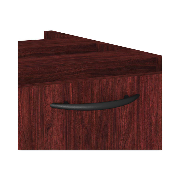 ALERA VA55-2222MY Alera Valencia Series Hanging Pedestal File, Left/Right, 2-Drawers: Box/File, Legal/Letter, Mahogany, 15.63" x 20.5" x 19.25"