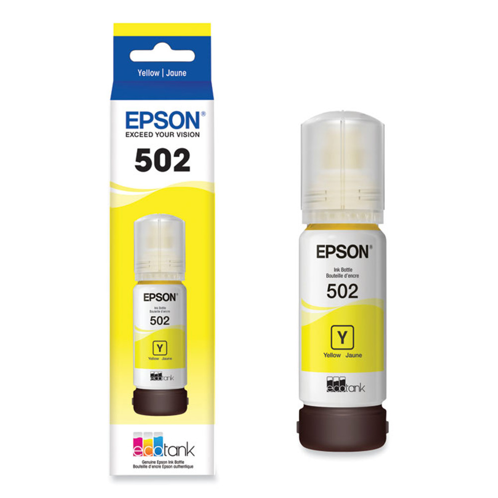 EPSON AMERICA, INC. T502420S T502420-S (502) Ink, 6,000 Page-Yield, Yellow