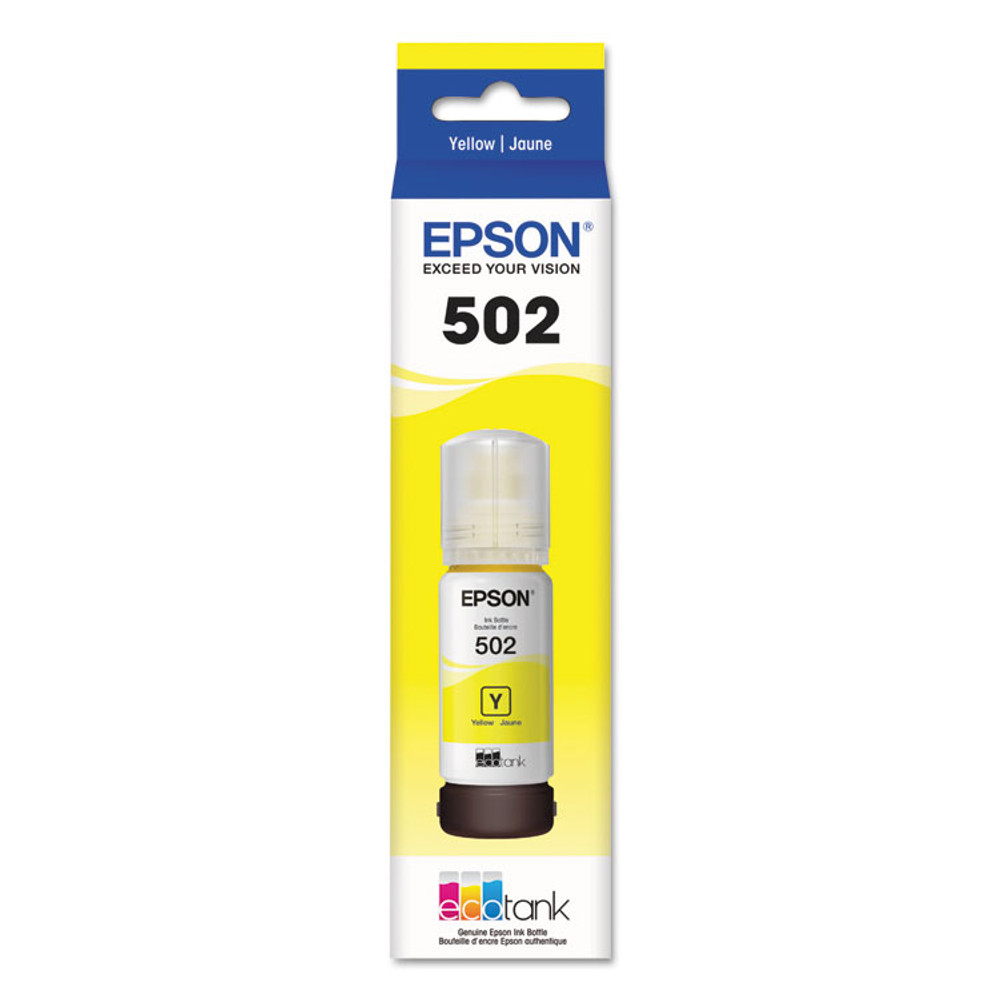 EPSON AMERICA, INC. T502420S T502420-S (502) Ink, 6,000 Page-Yield, Yellow