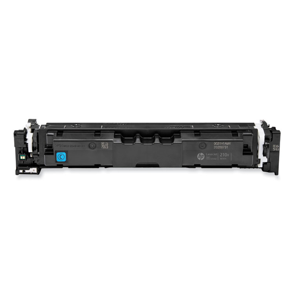 HEWLETT PACKARD SUPPLIES HP W2101X HP 210X, (W2101X) High-Yield Cyan Original LaserJet Toner Cartridge