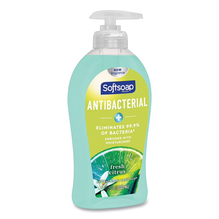 COLGATE PALMOLIVE, IPD. Softsoap® 44572EA Antibacterial Hand Soap, Fresh Citrus Scent, 11.25 oz