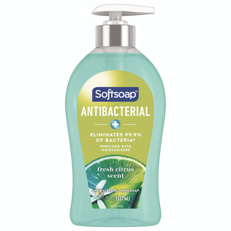 COLGATE PALMOLIVE, IPD. Softsoap® 44572EA Antibacterial Hand Soap, Fresh Citrus Scent, 11.25 oz