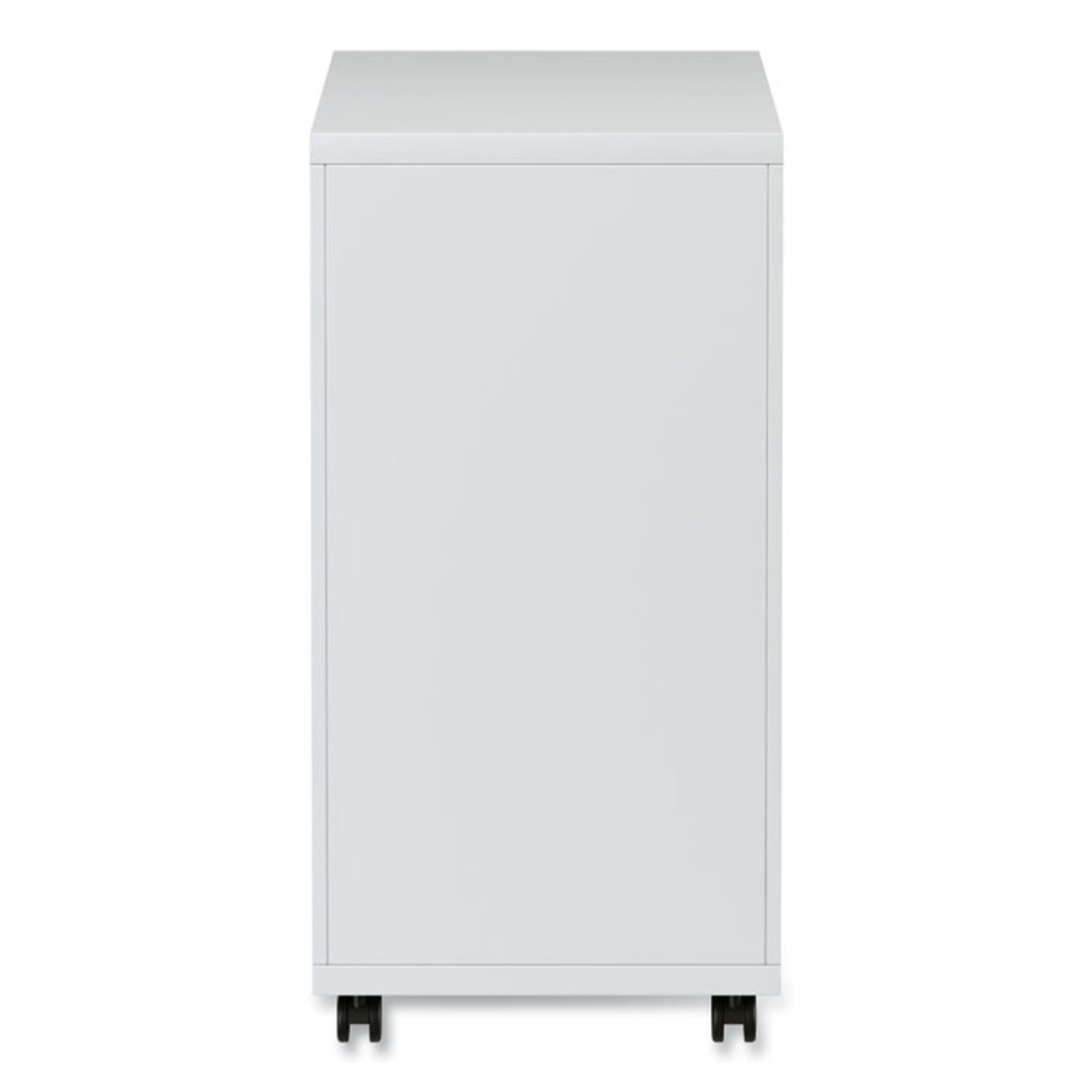 ALERA PBBBFLG File Pedestal with Full-Length Pull, Left/Right, 3-Drawers: Box/Box/File, Legal/Letter, Light Gray, 14.96" x 19.29" x 27.75"