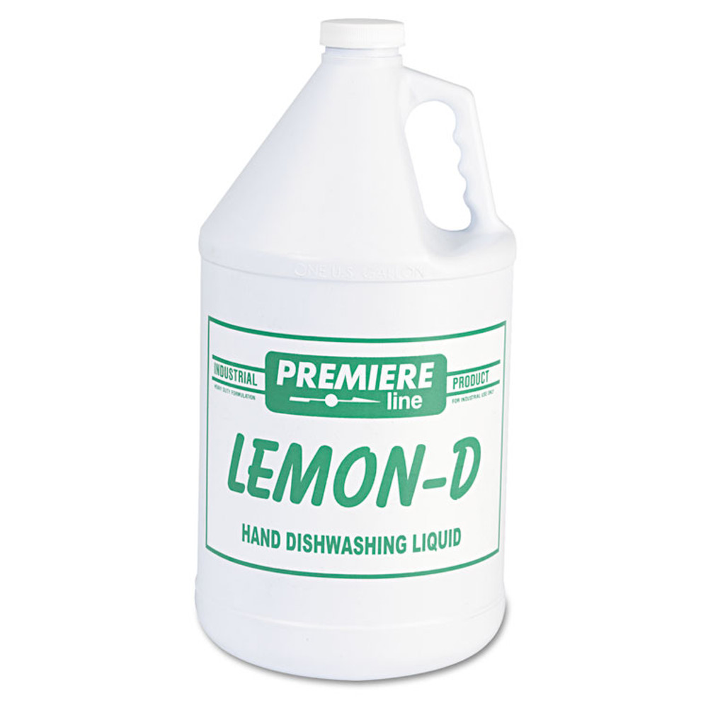 KESS INDUSTRIAL PROD. LEMON-D Lemon-D Dishwashing Liquid, Lemon, 1 gal, Bottle, 4/Carton