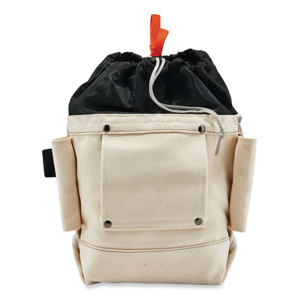 TENACIOUS HOLDINGS, INC. ergodyne® 14425 Arsenal 5725 Topped Bolt Bag, 5 x 10 x 9, Canvas, White