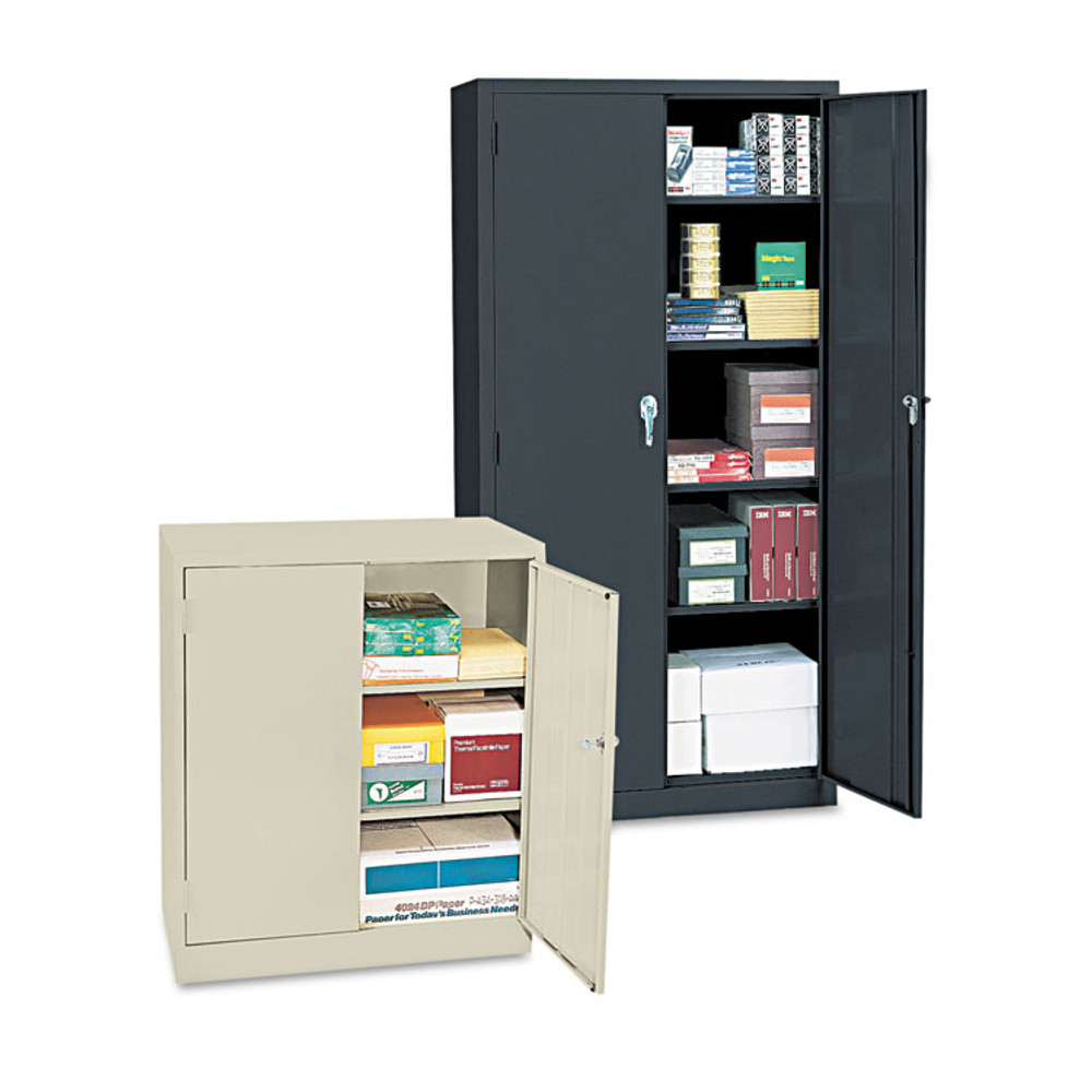 ALERA CME4218PY Standard Assembled Storage Cabinet, 36w x 18d x 42h, Putty